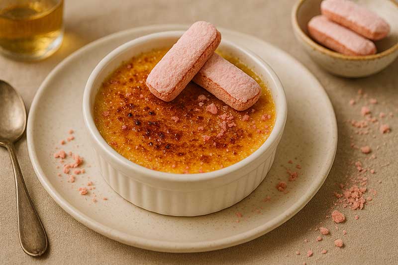 la carte des desserts