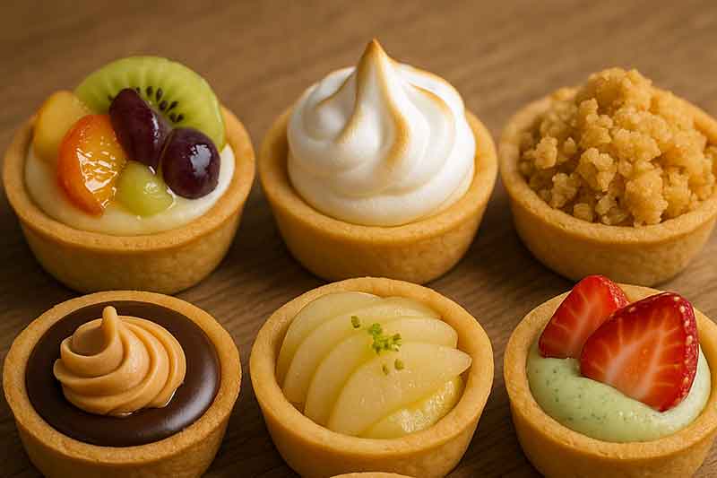 tarte-sucree Tarte et verrine sucree