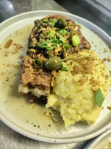 Cote de cochon rotie de champagne ardenne