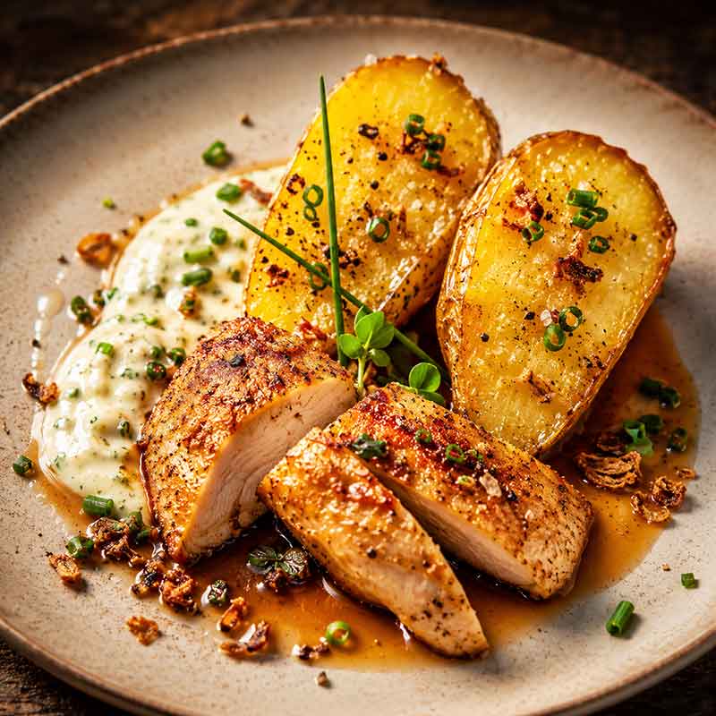 Suprême de poulet jaune